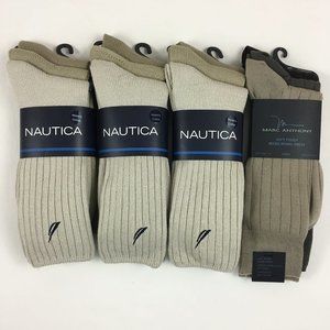 Men's Dress Socks 12 Pair Nautica & Marc Anthony